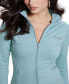 ფოტო #3 პროდუქტის Women's Marika Zip-Front Long-Sleeve Active Top