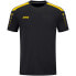 Фото #1 товара JAKO Power Kurzarm Trikot Herren 803 - Schwarz/citro L, Aus Polyester, Größe L, GTIN