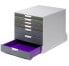 Фото #3 товара Durable Varicolor 7 - Grey - Multicolour - C4 - A4 - 7 drawer(s) - 280 mm - 356 mm