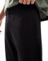 Jack & Jones drawstring tapered trouser in black Черный, 2XL - W38 - фото #5