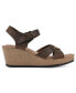 Фото #2 товара Women's Prezo Footbed Wedge Sandals