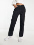 Wrangler straight fit jean in black