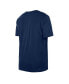 Фото #3 товара Men's Navy Denver Broncos Team Logo T-shirt