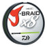 Фото #2 товара Daiwa J-Braid 8 Strand Braided Line (150m/300m/1500m, Green/Chartreuse/Multi)