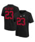 ფოტო #1 პროდუქტის Toddler Boys and Girls Christian McCaffrey Black San Francisco 49ers Super Bowl LVIII Player Name and Number T-shirt