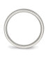Stainless Steel Polished and Textured 4mm Band Ring