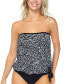 Фото #1 товара Women's Coral Gables Printed Tankini Top, Created for Macy's