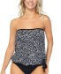 ფოტო #1 პროდუქტის Women's Coral Gables Printed Tankini Top, Created for Macy's