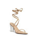 Фото #1 товара Women's Tabby Wraparound Strappy Dress Sandals - Extended sizes 10-14