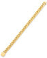 ფოტო #3 პროდუქტის Men's Heavy Curb Link Chain Bracelet