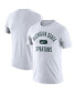 ფოტო #2 პროდუქტის Men's White Michigan State Spartans Team Arch T-shirt