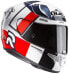 HJC 134001 Motorcycle Helmet Red/White