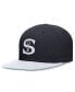 Men's Navy, White Distressed Chicago White Sox Rewind Cooperstown True Performance Fitted Hat