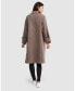 ფოტო #2 პროდუქტის Women Rumour Has It Oversized Wool Blend Coat