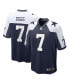 Фото #4 товара Men's Trevon Diggs Navy Dallas Cowboys Alternate Game Jersey