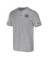 Фото #2 товара Men's Darius Rucker Collection by Heather Gray Detroit Tigers Henley T-shirt