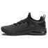 Фото #4 товара Puma Electron 2.0 Knit Lace Up Mens Black Sneakers Casual Shoes 38979101