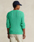 ფოტო #2 პროდუქტის Men's Cable-Knit Cotton Sweater