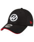 Men's Black Haas F1 Team 9FORTY Adjustable Hat