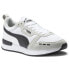 Фото #2 товара Puma R78 Lace Up Mens Grey, White Sneakers Casual Shoes 373117-02