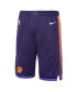 Big Boys Purple Phoenix Suns 2023/24 City Edition Swingman Performance Shorts