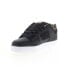 Фото #8 товара DC Pure 300660-XKKG Mens Black Leather Skate Inspired Sneakers Shoes