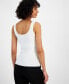 Фото #2 товара Women's Embroidered Sweetheart-Neck Tank Top Sweater