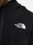 The North Face Simple Dome fleece hoodie in black