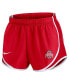 Women's Scarlet Ohio State Buckeyes Primetime Tempo Performance Shorts