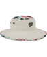 ფოტო #4 პროდუქტის Men's Natural Washington Nationals Retro Beachin' Bucket Hat