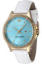 Фото #1 товара TechnoMarine MoonSun Date Quartz Light Blue Dial Dial Ladies Watch TM-822046