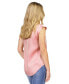 Women's Iridescent Pleated Top