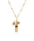 ფოტო #1 პროდუქტის Gold-Tone Bike Whistle Necklace