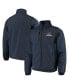 Фото #2 товара Men's Navy Chicago Bears Circle Softshell Fleece Full-Zip Jacket
