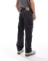 Фото #6 товара Levi's 568 loose straight cargo jeans in washed black