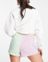 Pull&bear colour block short in multi