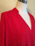 Фото #4 товара Топ украшенный INC International Concepts Блузка с вырезом через плечо красная 6