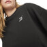 Puma Better Classics Relaxed Crew Neck Sweatshirt Womens Black 62423101