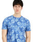 Фото #3 товара Men's Regular-Fit Solid Crewneck T-Shirt, Created for Macy's