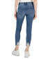 Фото #3 товара Juniors' Mid Rise Cropped Ankle Skinny Jeans