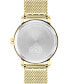 ფოტო #3 პროდუქტის Men's Bold Evolution 2.0 Swiss Quartz Ionic Plated Light Gold-Tone 2 Steel Watch 40mm