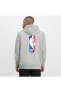 Nba Pullover Hoodie Erkek Sweatshirt - Gri Cz4370-063