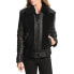 Фото #1 товара Frye Grizzly Jacket Womens Black Casual Athletic Outerwear 34DE145-BLK