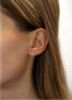 Silver stud earrings with Swarovski Zirconia 2.5 mm SILVEGO706025W (screw)