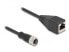 Delock M12 Adapterkabel D-kodiert 4 Pin Buchse zu RJ45 50 cm - Cable - Network
