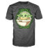 ფოტო #1 პროდუქტის FUNKO Yoda The Child On Board Mandalorian Star Wars short sleeve T-shirt