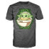 Фото #1 товара FUNKO Yoda The Child On Board Mandalorian Star Wars short sleeve T-shirt