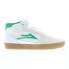 Фото #1 товара Lakai Cambridge Mid MS2220260A00 Mens White Skate Inspired Sneakers Shoes 10.5