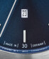 ფოტო #6 პროდუქტის Unisex Huxley Silver Blue Silver-Tone Stainless Steel Mesh Watch 40mm