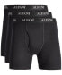 ფოტო #1 პროდუქტის Men's Regular-Fit Solid Boxer Briefs, Pack of 4, Created for Macy's